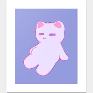 Lazy Baby Catto I Posters and Art